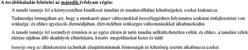 szükséges változtatásokkal alkalmazkodni.