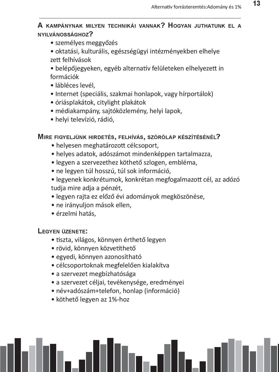 (speciális, szakmai honlapok, vagy hírportálok) óriásplakátok, citylight plakátok médiakampány, sajtóközlemény, helyi lapok, helyi televízió, rádió, Mire figyeljünk hirdetés, felhívás, szórólap