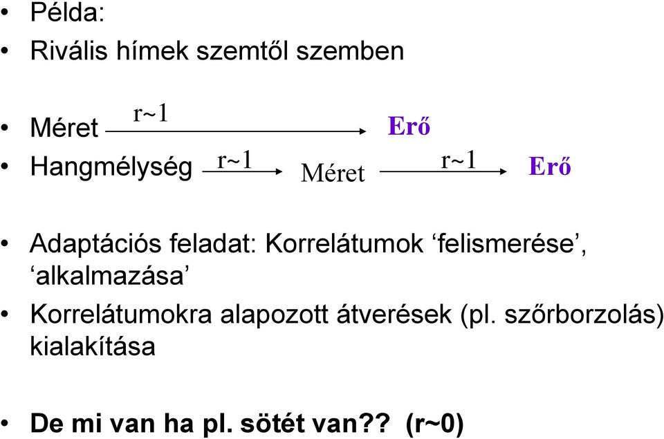 felismerése, alkalmazása Korrelátumokra alapozott átverések