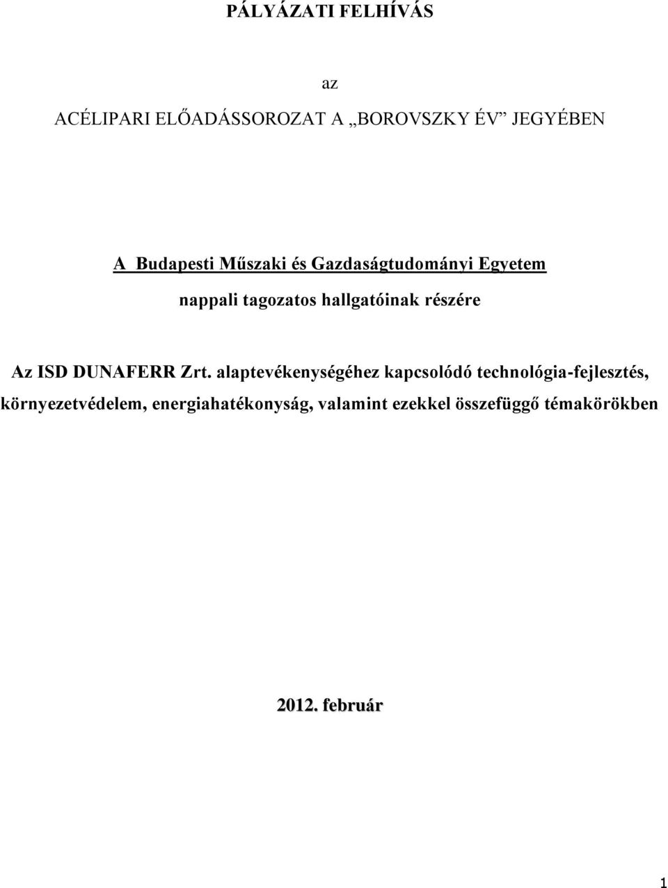 DUNAFERR Zrt.