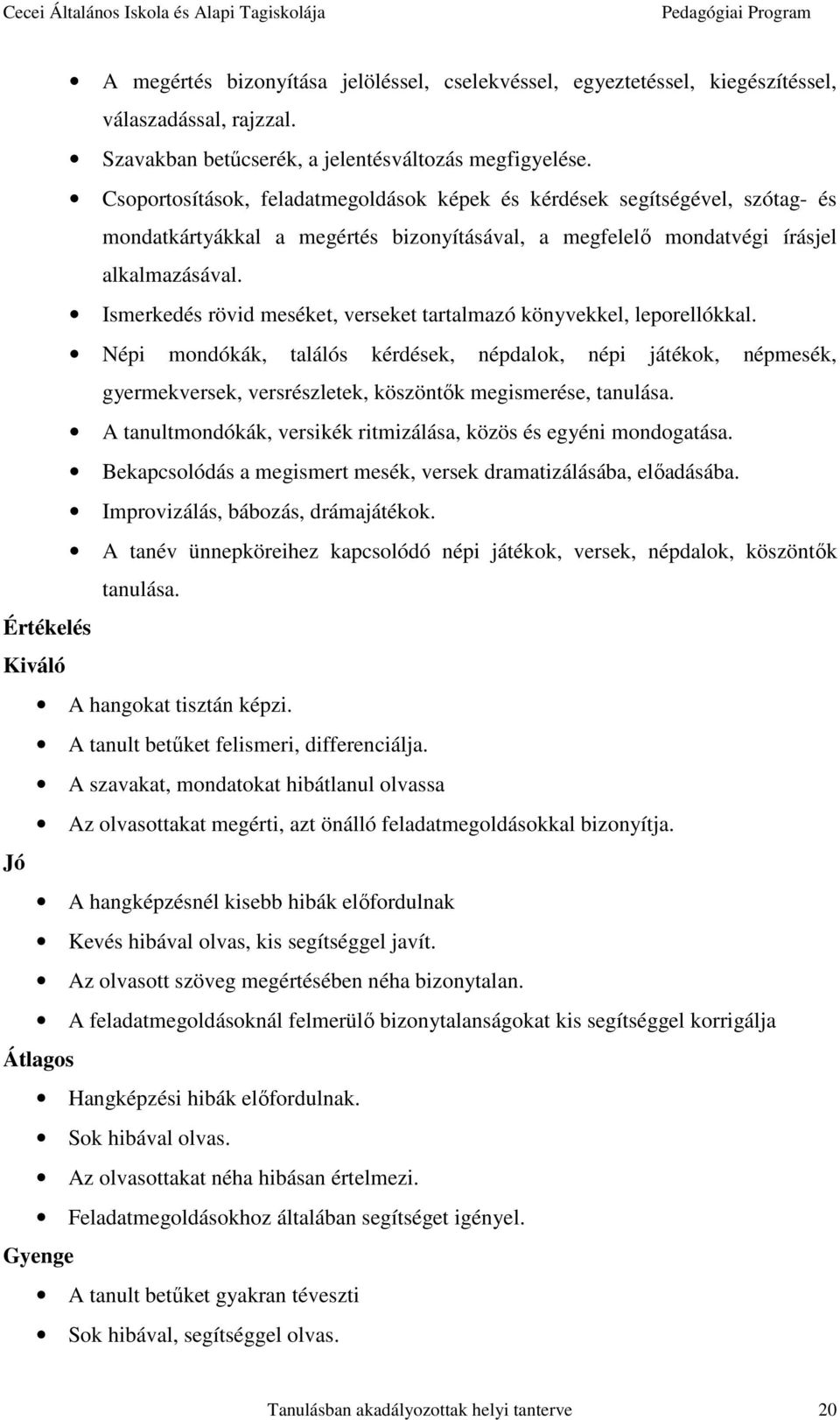 Ismerkedés rövid meséket, verseket tartalmazó könyvekkel, leporellókkal.