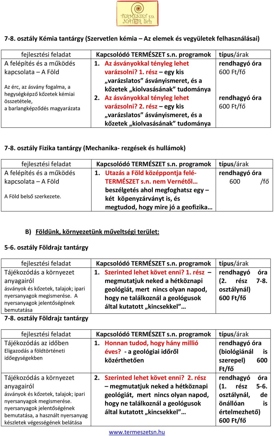 Az ásványokkal tényleg lehet varázsolni? 2. rész egy kis varázslatos ásványismeret, és a kőzetek kiolvasásának tudománya 7-8.