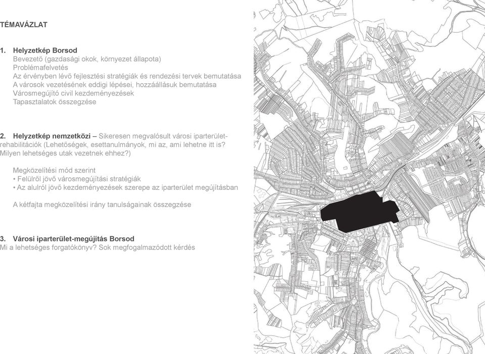 lépései, hozzáállásuk bemutatása Városmegújító civil kezdeményezések Tapasztalatok összegzése 2.
