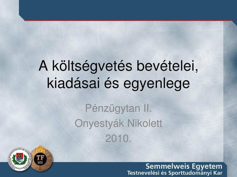 és egyenlege