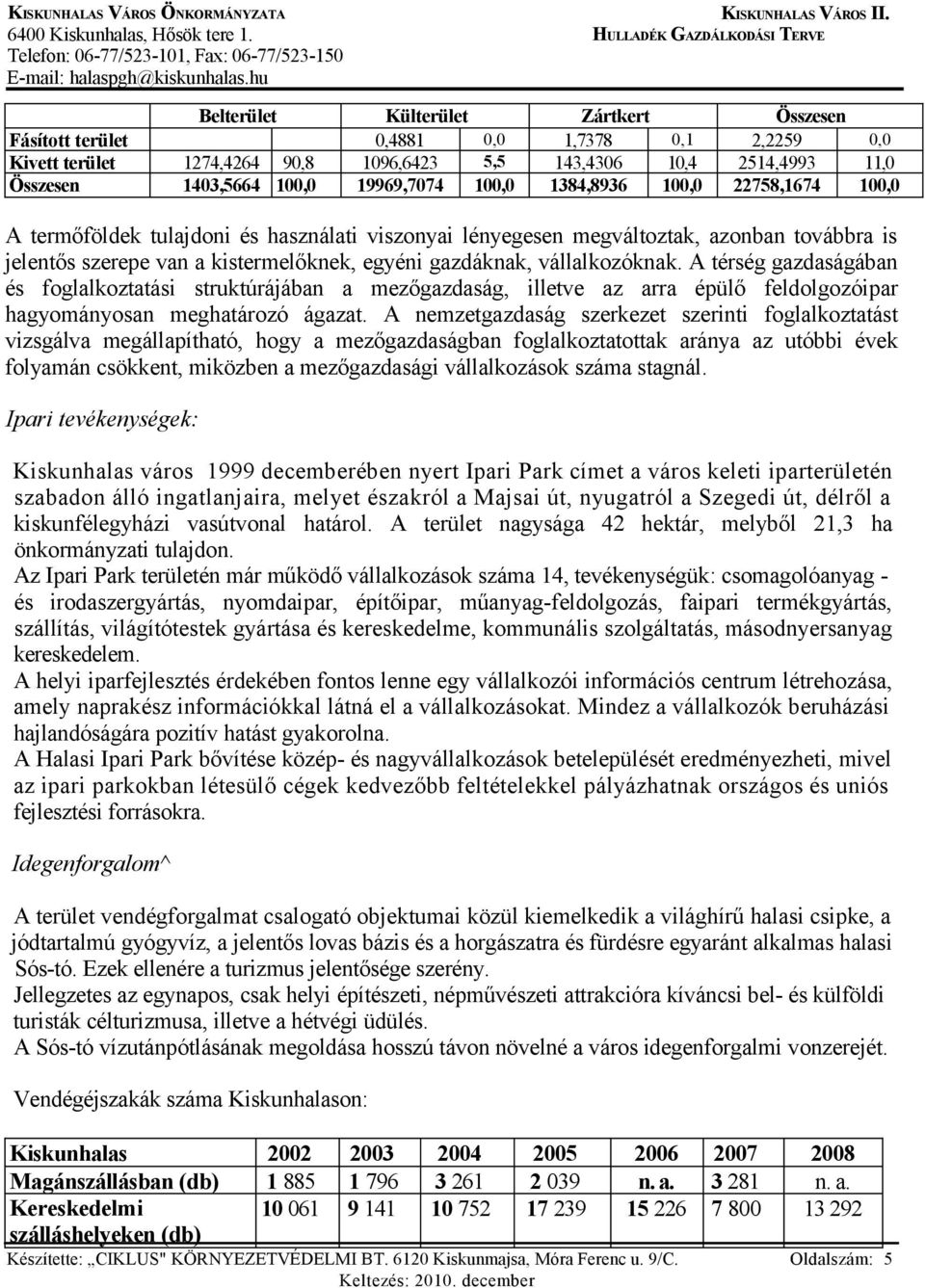 vállalkozóknak. A térség gazdaságában és foglalkoztatási struktúrájában a mezőgazdaság, illetve az arra épülő feldolgozóipar hagyományosan meghatározó ágazat.