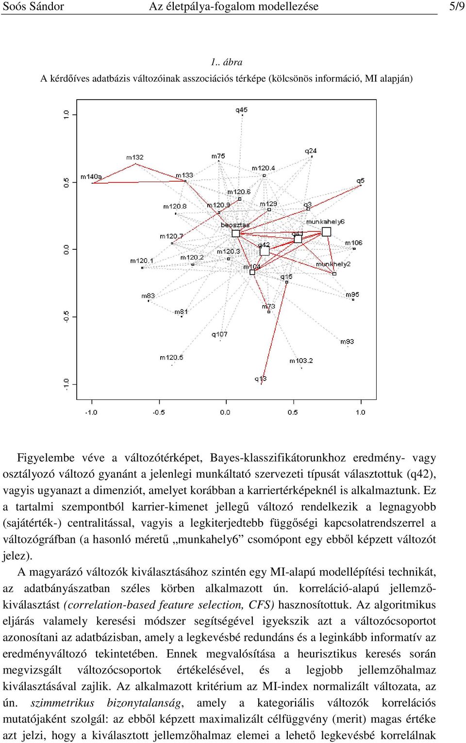 jelelegi mukáltató szervezeti típusát választottuk (q42), vagyis ugyaazt a dimeziót, amelyet korábba a karriertérképekél is alkalmaztuk.