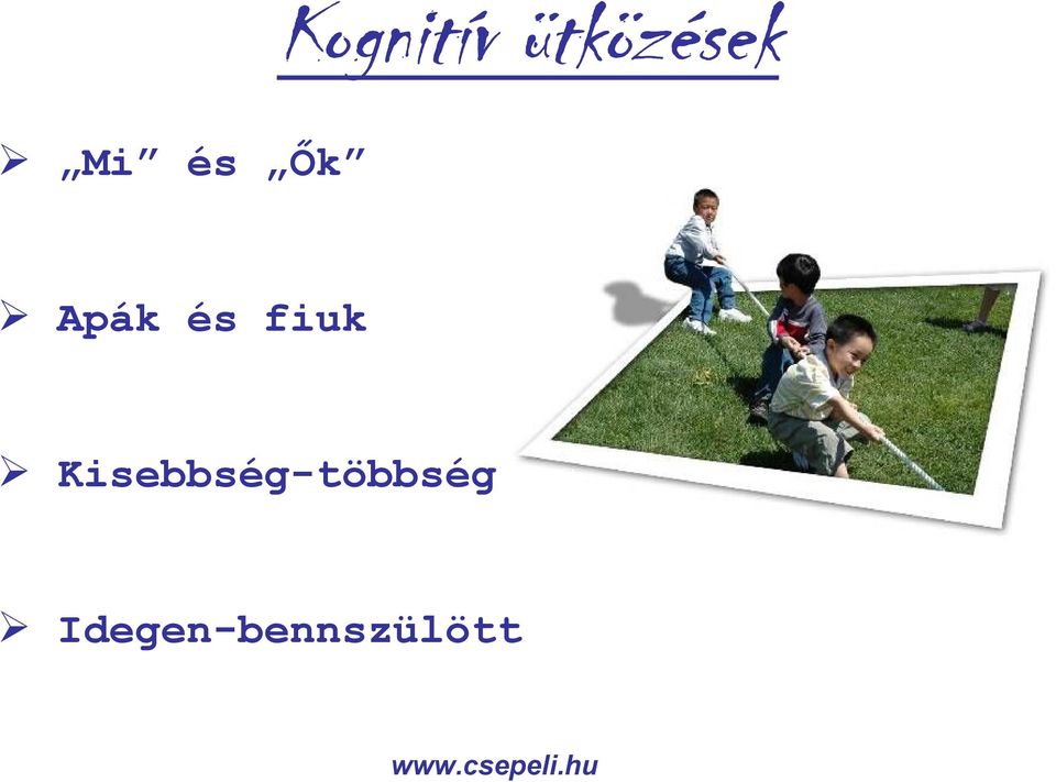 Apák és fiuk!