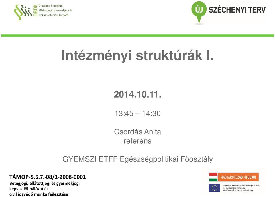 13:45 14:30 Csordás Anita
