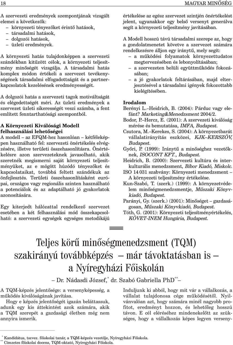 A társadalmi hatás komplex módon értékeli a szervezet tevékenységének társadalmi elfogadottságát és a partnerkapcsolatok kezelésének eredményességét.
