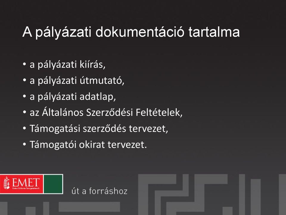 adatlap, az Általános Szerződési Feltételek,