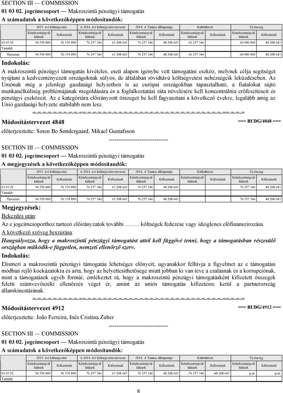 208 643 76 257 346 48 208 643-16 257 346 60 000 000 48 208 643 A makroszintű pénzügyi támogatás kivételes, eseti alapon igénybe vett támogatási eszköz, melynek célja segítséget nyújtani a