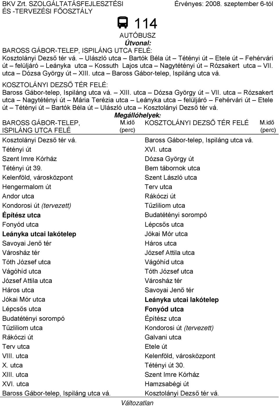 utca Baross Gábor-telep, Ispiláng utca vá. KOSZTOLÁNYI DEZSŐ TÉR FELÉ: Baross Gábor-telep, Ispiláng utca vá. XIII. utca Dózsa György út VII.