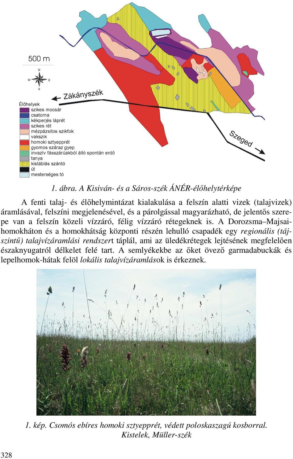 párolgással magyarázható, de jelentıs szerepe van a felszín közeli vízzáró, félig vízzáró rétegeknek is.