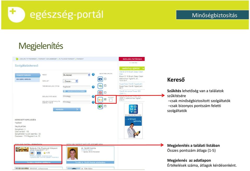 szolgáltatók Megjelenítés a találati listában Összes pontszám átlaga