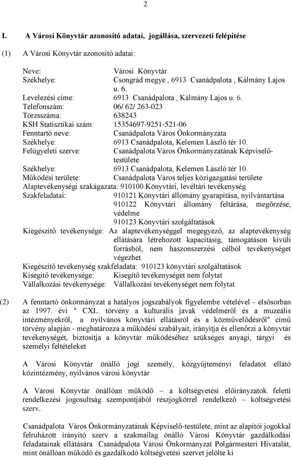 13 Csanádpalota, Kálmány Lajos u. 6.