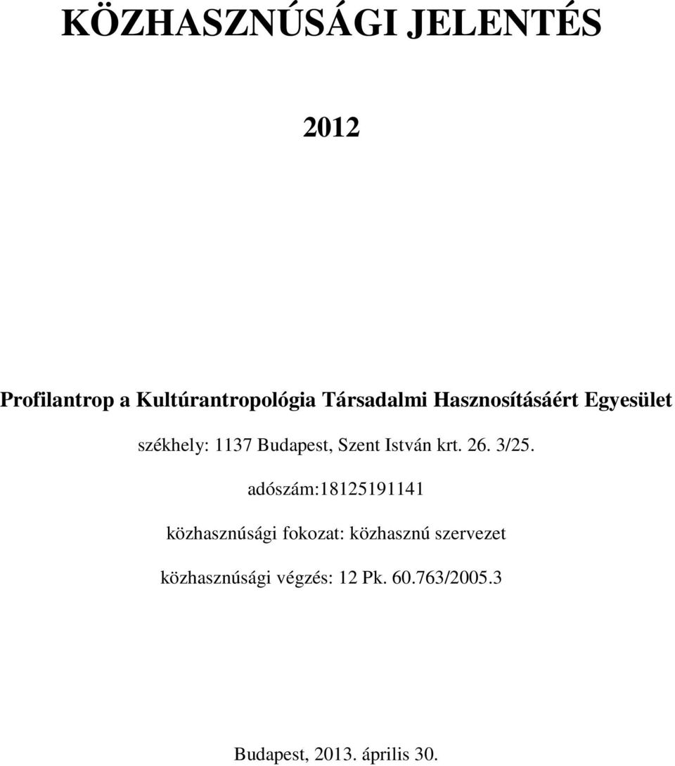 István krt. 26. 3/25.