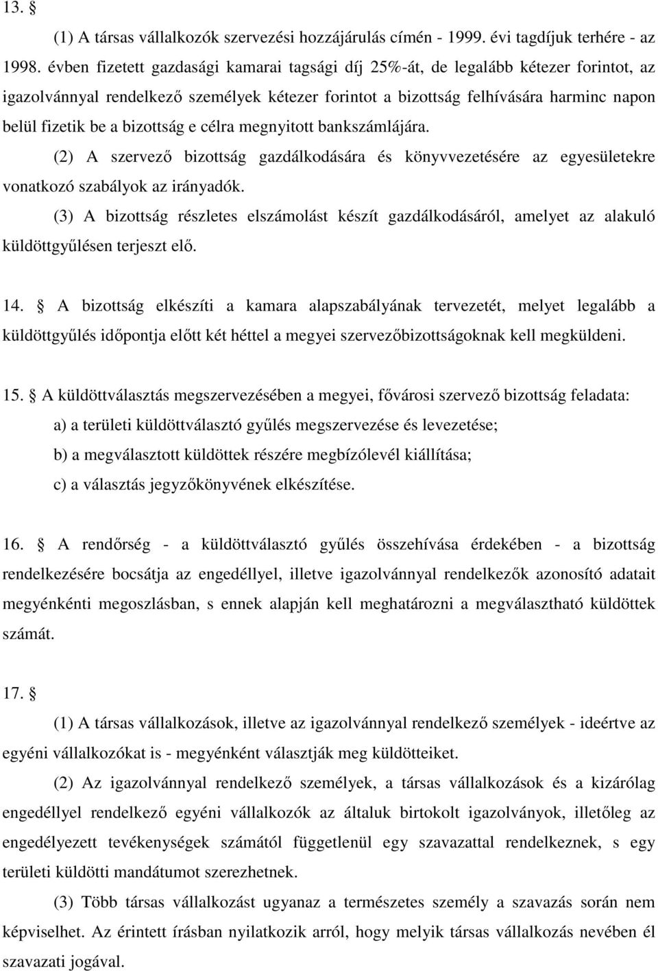 A kamara elsı választásának szabályai - PDF Ingyenes letöltés