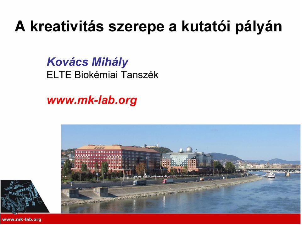 Kovács Mihály ELTE