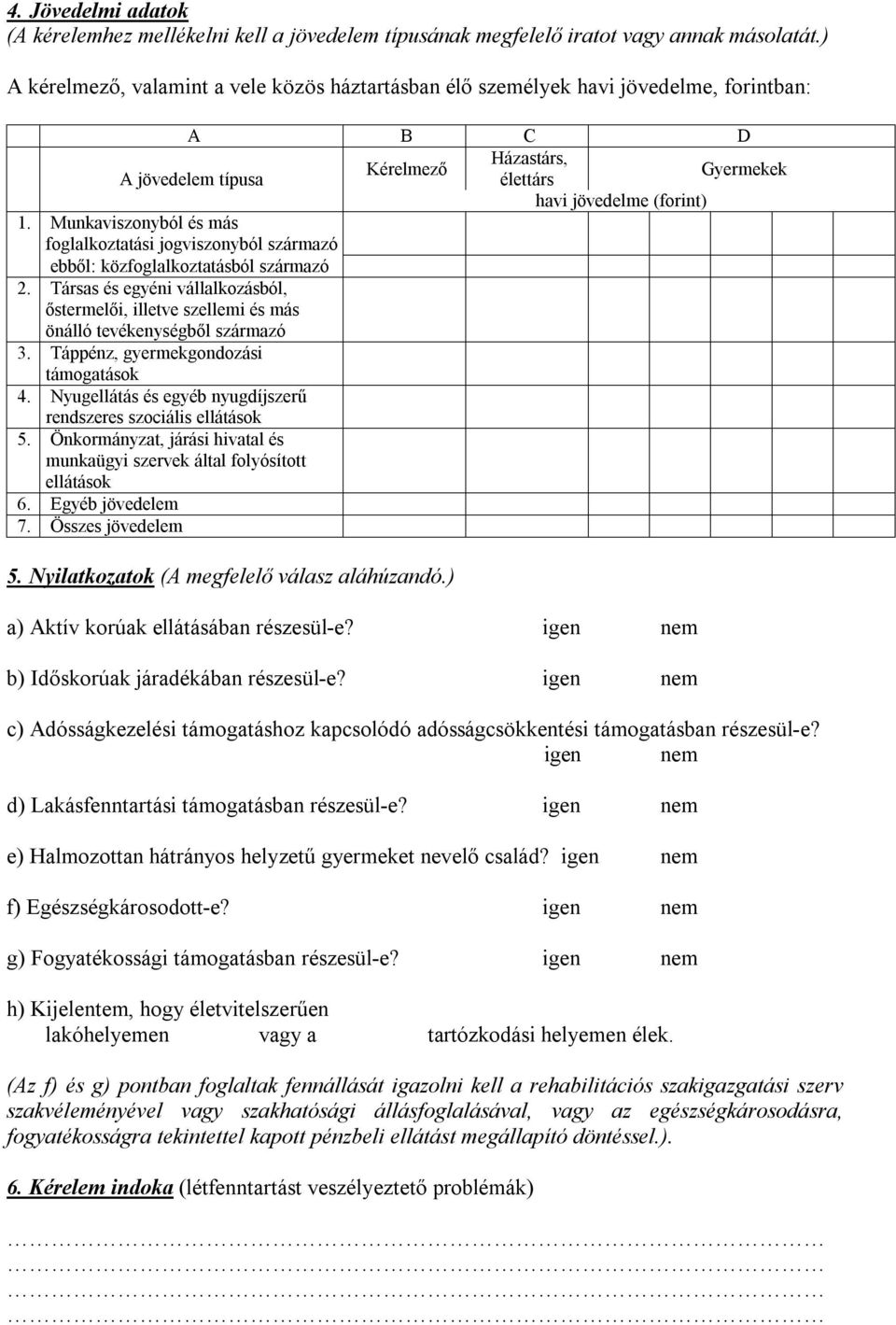 Munkaviszonyból és más foglalkoztatási jogviszonyból származó ebből: közfoglalkoztatásból származó 2.