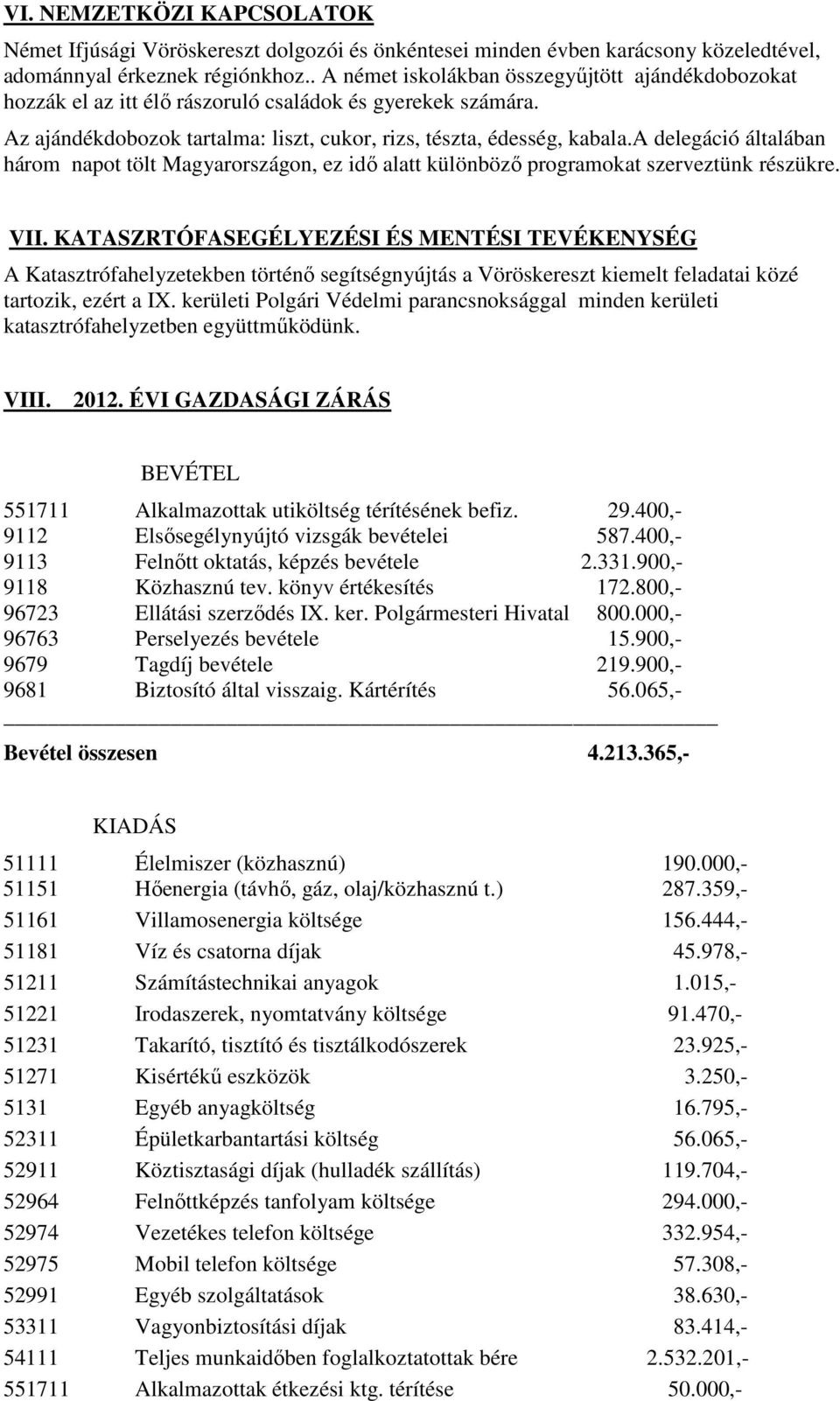a delegáció általában három napot tölt Magyarországon, ez idő alatt különböző programokat szerveztünk részükre. VII.