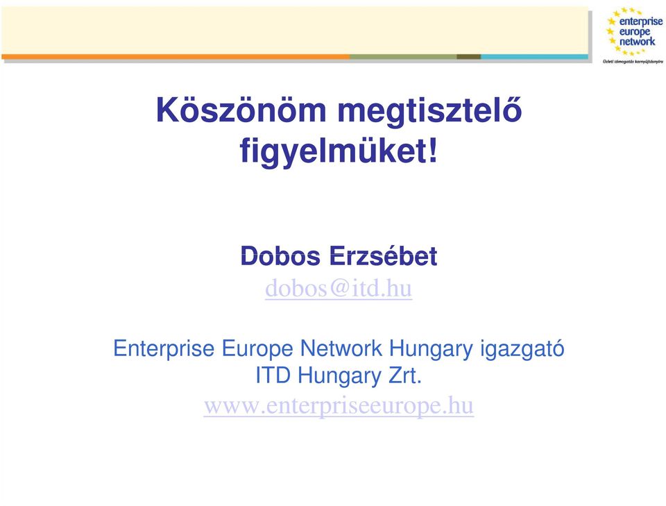 hu Enterprise Europe Network Hungary
