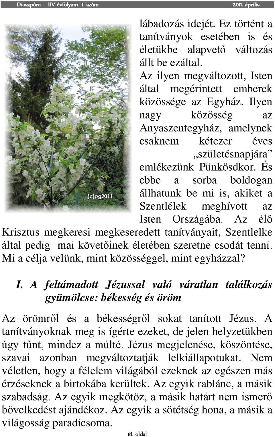 És ebbe a sorba boldogan állhatunk be mi is, akiket a Szentlélek meghívott az Isten Országába.