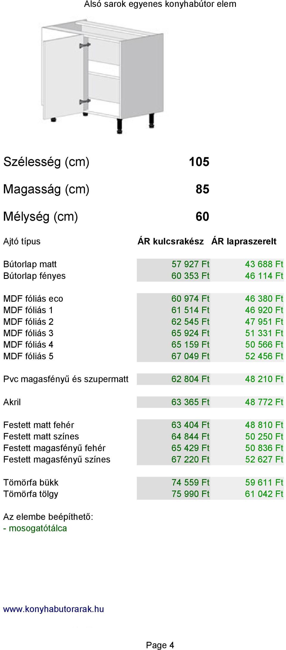 ÁR kulcsrakész ÁR lapraszerelt - PDF Free Download