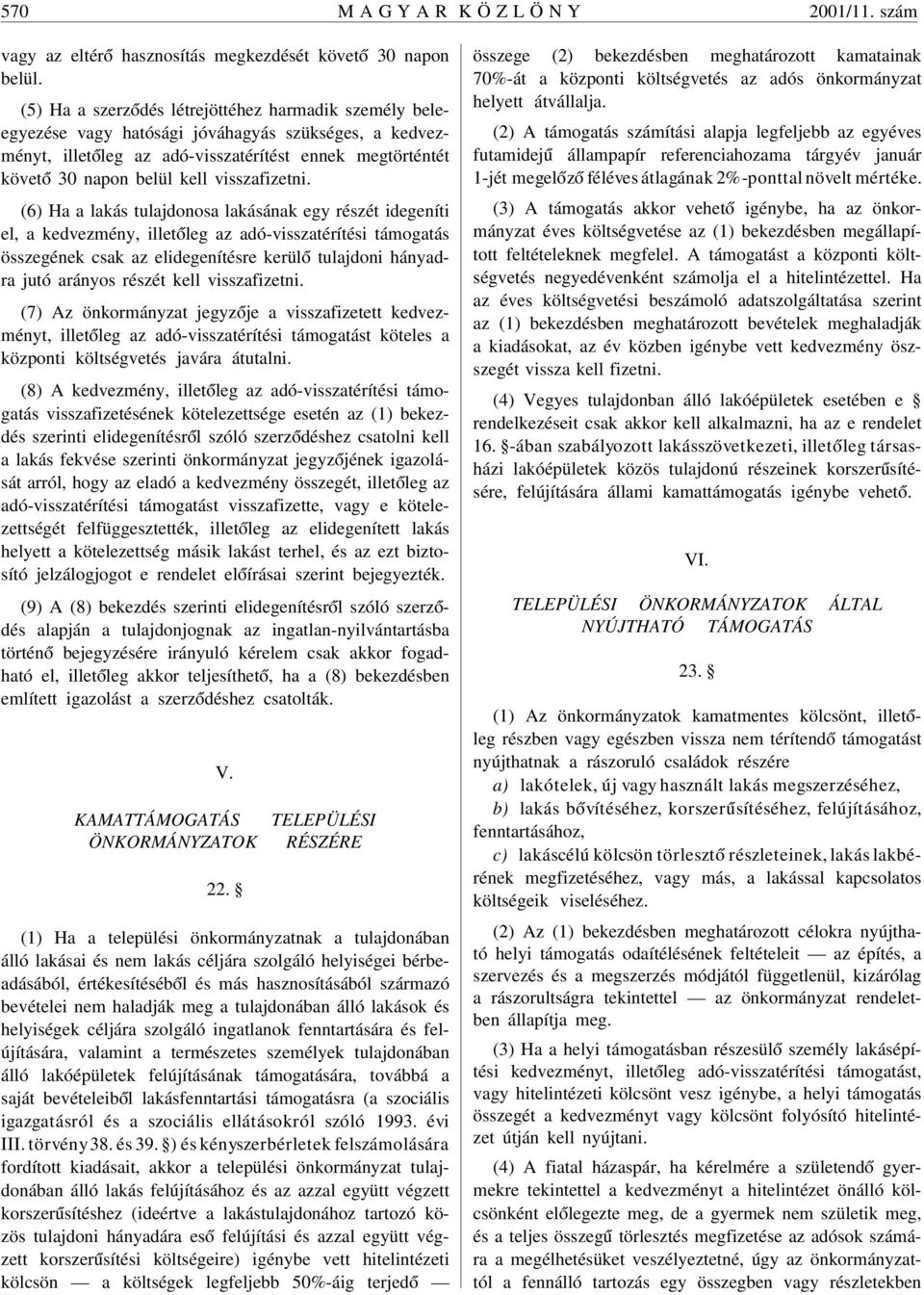 visszafizetni.
