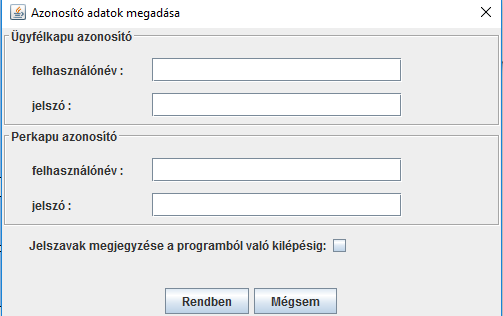 Perkapuba belépés az ügyfélkapunk útján, internet böngésző segítségével.