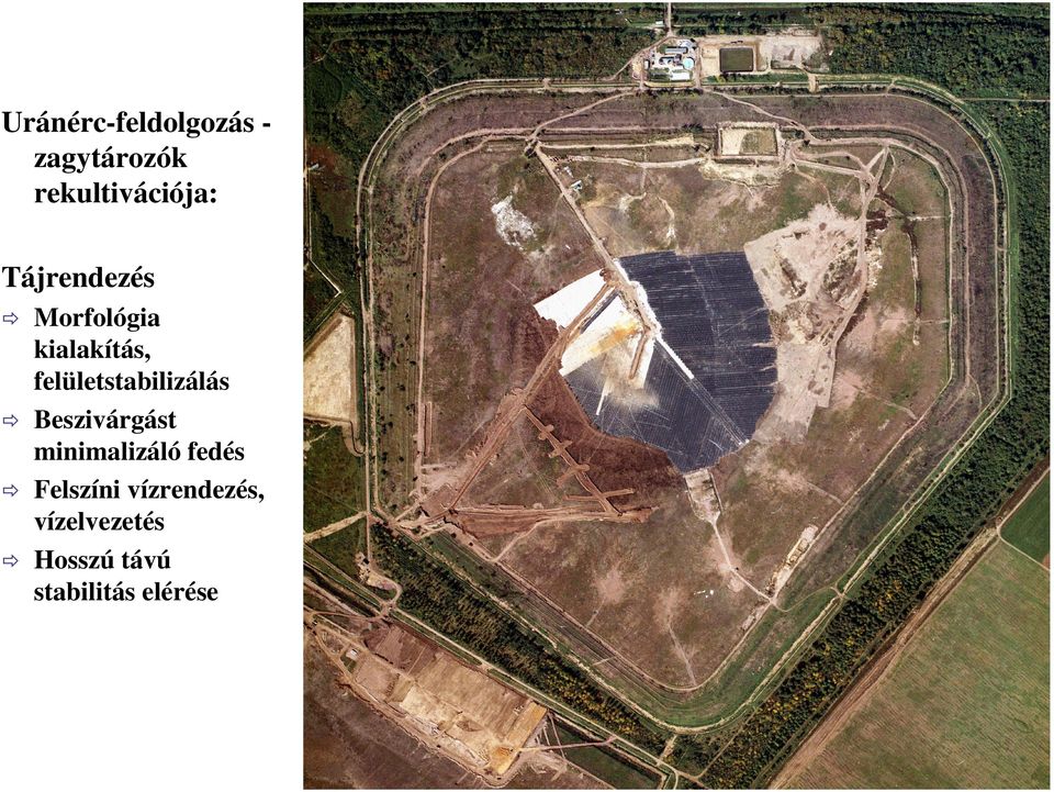 felületstabilizálás Beszivárgást minimalizáló