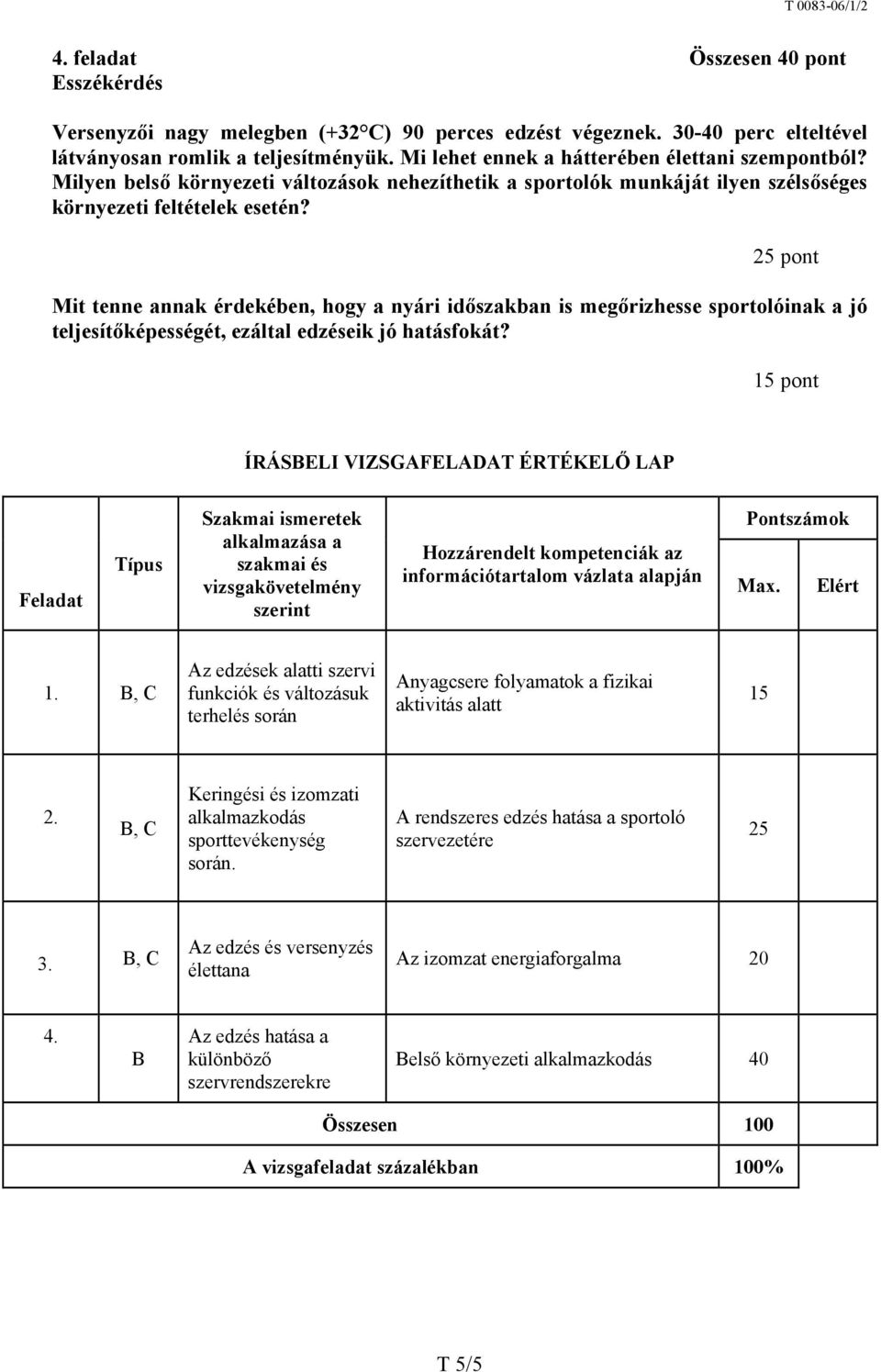 2 Mit tenne annak érdekében, hogy a nyári időszakban is megőrizhesse sportolóinak a jó teljesítőképességét, ezáltal edzéseik jó hatásfokát?