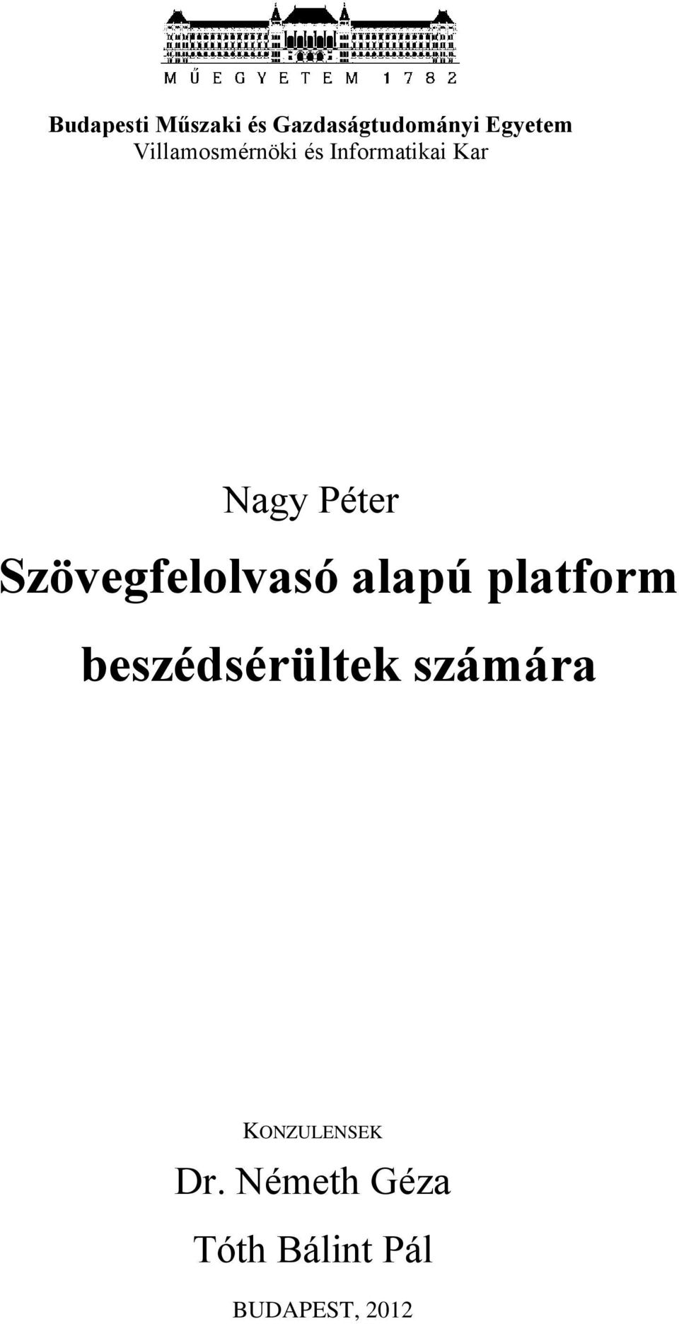 Szövegfelolvasó alapú platform beszédsérültek
