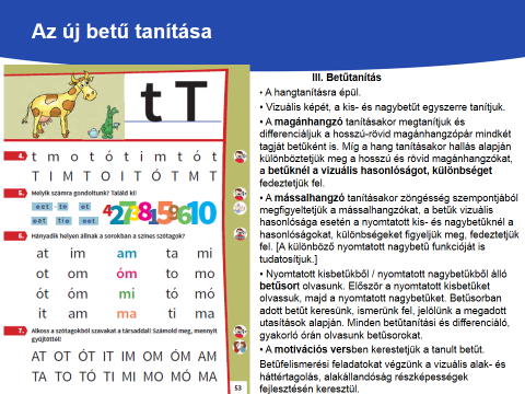 Hangoztatjuk az új, leválasztott hangot.