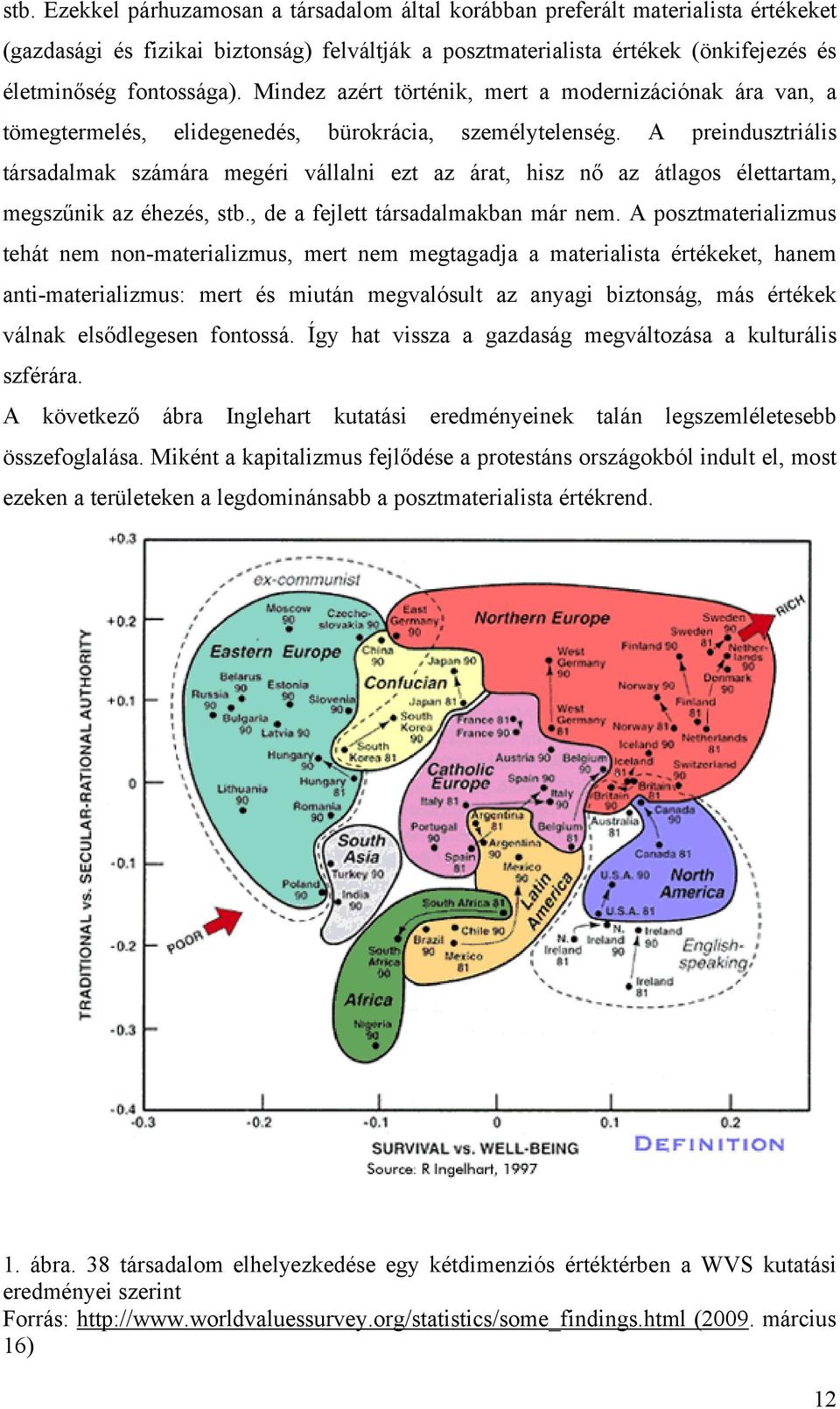 A preindusztriális társadalmak számára megéri vállalni ezt az árat, hisz nő az átlagos élettartam, megszűnik az éhezés, stb., de a fejlett társadalmakban már nem.