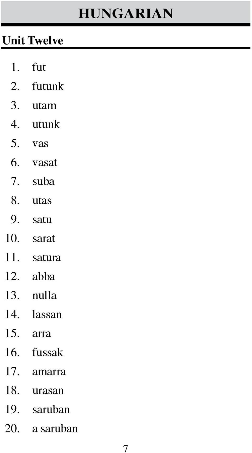 sarat satura abba nulla lassan arra