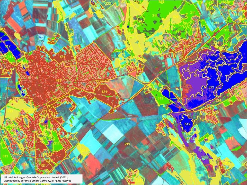 ofGyöngyös Activity of the Department of Environmental Applications Remote Sensing IRS