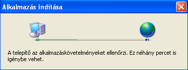 5 2. ábra WT MUIR TERV felület telepítési ablak 1. 2.2.6. Majd itt egy újabb futtatás következik: 3. ábra WT MUIR TERV felület telepítési ablak 2. 2.2.7.