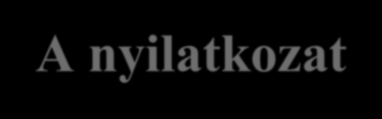 A nyilatkozat A nyilatkozatot 1.a reklám közzétételére vonatkozó szerződésben 2.a számlán vagy számviteli bizonylaton vagy 3.más okiraton kell megtenni. Elévülési időn belül pótolható!