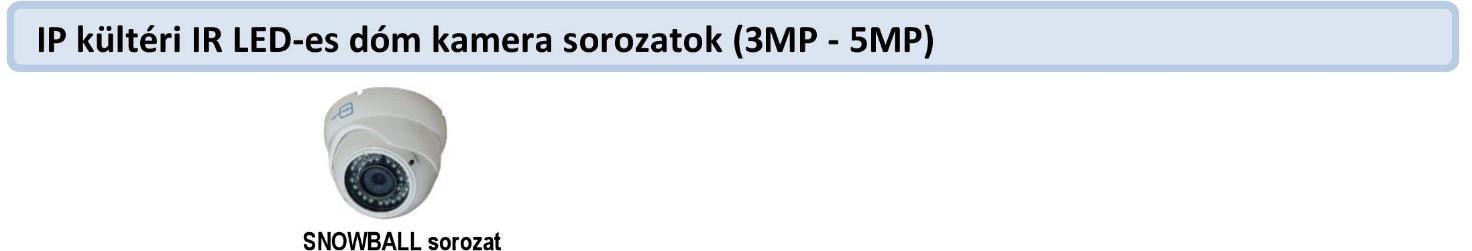 kamerák Telepítési leírás