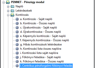 A megjelenő képernyőn az időszak oszlopba kattintva kiválaszthatjuk a megfelelő hónapot, majd a ikon segítségével a tábla jobb oldalára áttehetjük az érintett naplókat, majd az gomb megnyomásával