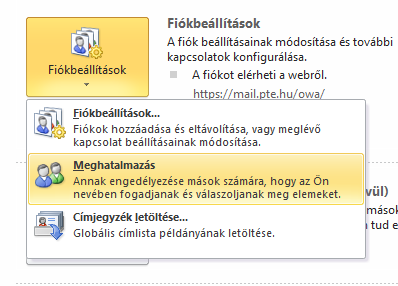 Automatikus kiegészítés Az Outlook 2010 automatikusan kiegészíti a címzettek neveit amint elkezdi beírni a neveket.