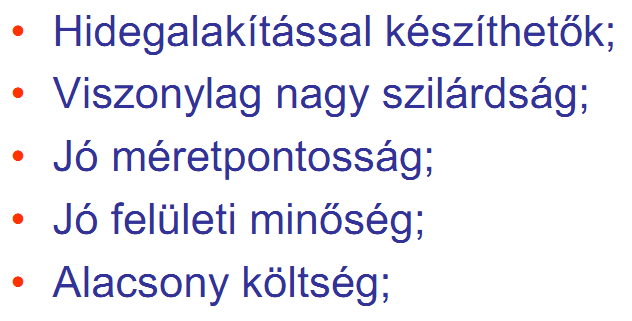 1.18 Sorolja fel a fémlemezek vastagság szerinti csoportjait és ismertesse az egyes lemeztípusok gyártási technológiáit! 1.19 Miért alakul ki az anizotrópia a lemez gyártása során?