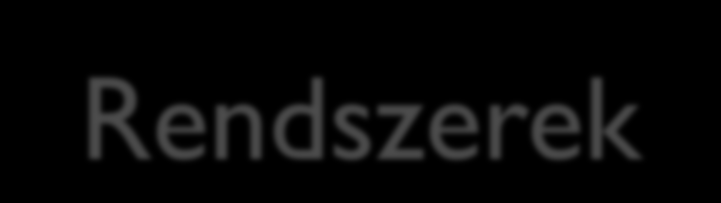 Operációs Rendszerek I.