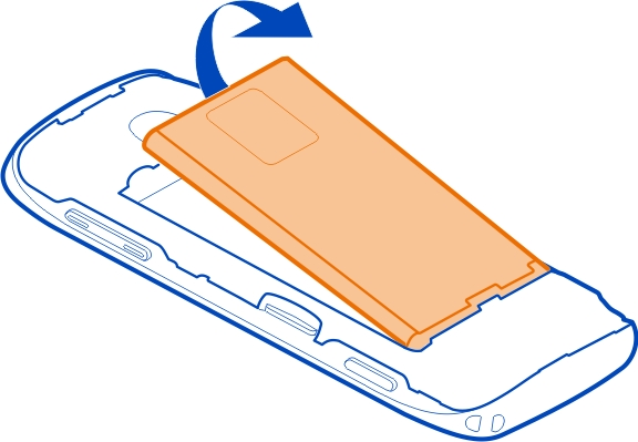 Kezdő lépések 7 1 Ellenőrizzük, hogy a telefon ki legyen kapcsolva.