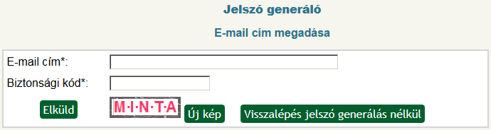 IDR-AFD Adatgyűjtési portál - regisztrációs és adatmódosító felületek Figyelem!