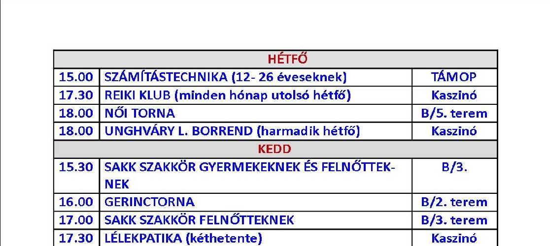 17 KLUBOK