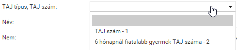 3.5.2. Dátum A dátum mezők esetén a dátum megadható a billentyűzettel, manuálisan; illetve kiválasztható a dátum mező jobb oldalán található dátumválasztó gombbal. 3.5.3. Numerikus A numerikus mezőbe csak számok adhatók meg, és csak olyan formátumban, amit az alkalmazás megenged (pozitív egész szám, tizedes pontosság, stb.