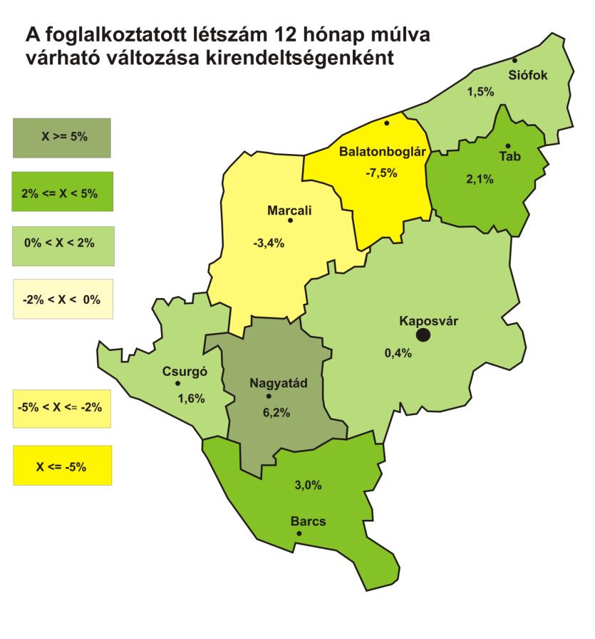 Munkaügyi Központ A negyedéves munkaerő-gazdálkodási felmérés eredményei Somogy megyében 7400 Kaposvár, Fő u.