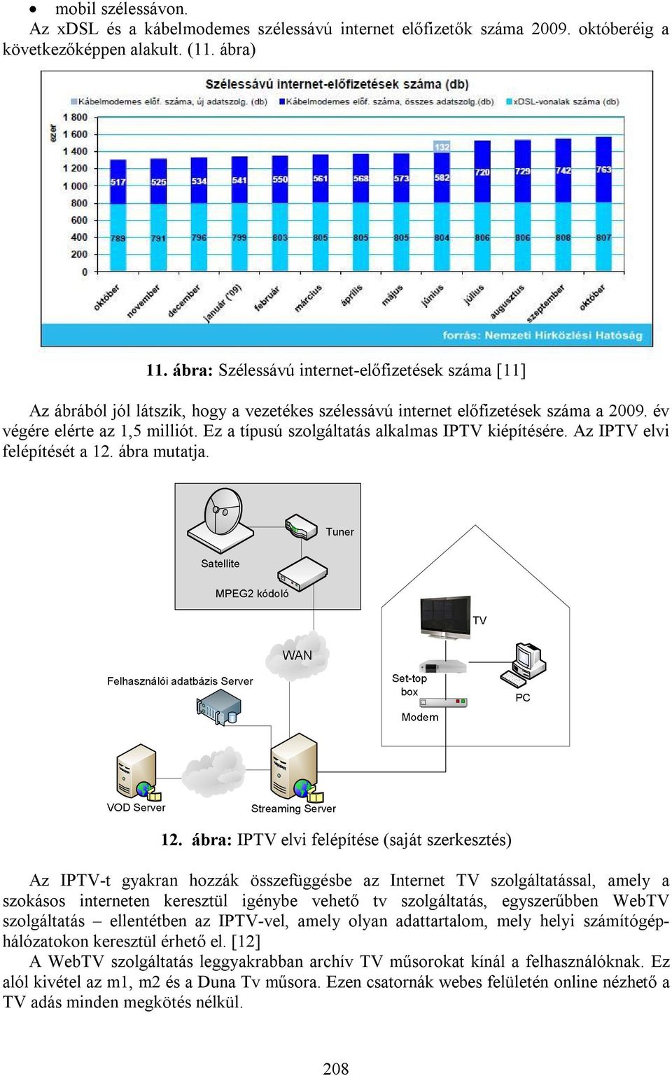 Ez a típusú szolgáltatás alkalmas IPTV kiépítésére. Az IPTV elvi felépítését a 12.