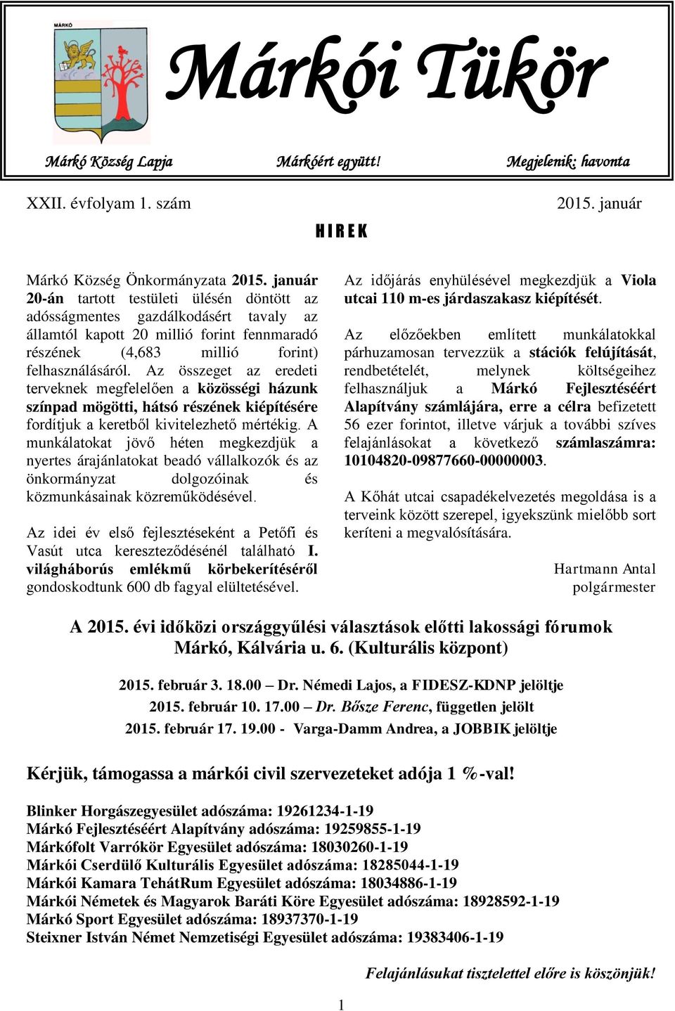 Az összeget az eredeti terveknek megfelelően a közösségi házunk színpad mögötti, hátsó részének kiépítésére fordítjuk a keretből kivitelezhető mértékig.